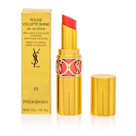 Ysl / Rouge Volupte Shine Lipstick No.13 Pink Babylone 0.15 oz 